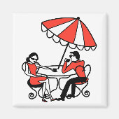 International Cafe Magneet (Voorkant)