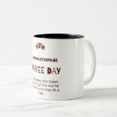 International Coffee Day Mok - Ter ere van de boon (Voorkant rechts)