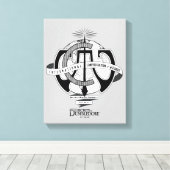 International Confederation of Wizards Logo Canvas Afdruk (Insitu (Houten vloer))