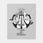 International Confederation of Wizards Logo Fleece Deken (Voorkant)