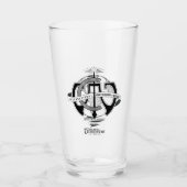 International Confederation of Wizards Logo Glas (Voorkant)