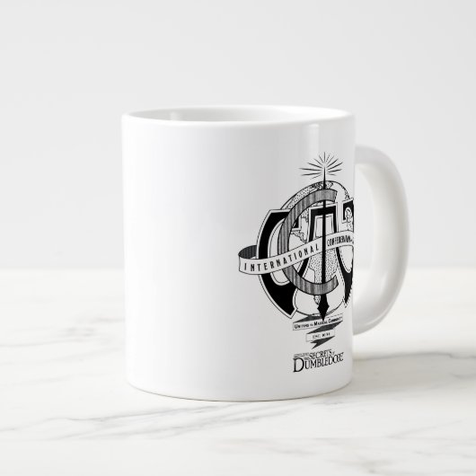 International Confederation of Wizards Logo Grote Koffiekop (Voorkant rechts)