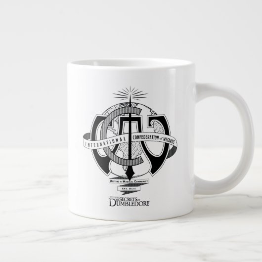 International Confederation of Wizards Logo Grote Koffiekop (Rechts)
