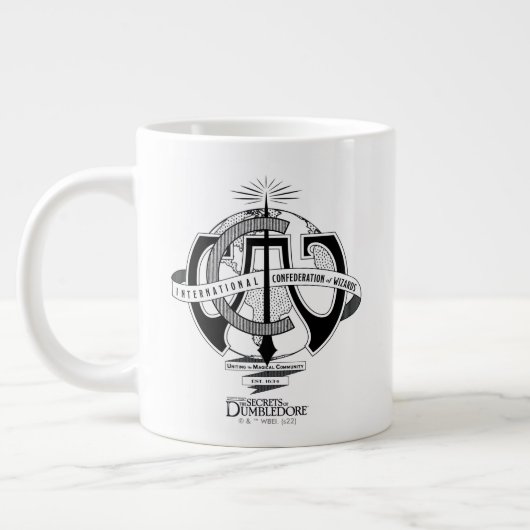 International Confederation of Wizards Logo Grote Koffiekop (Links)