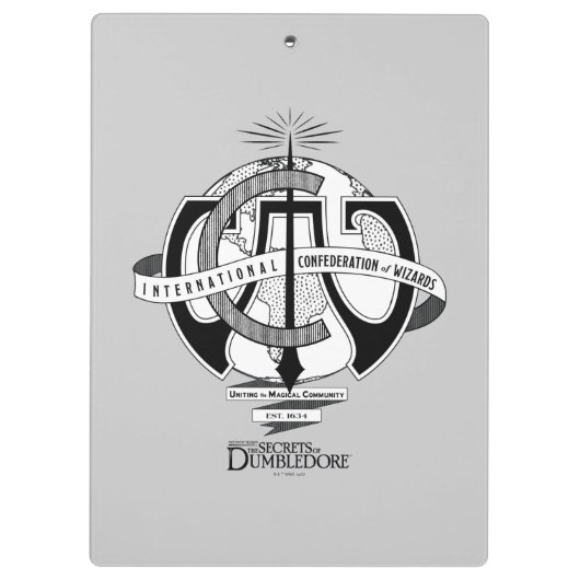 International Confederation of Wizards Logo Klembord (Achterkant)