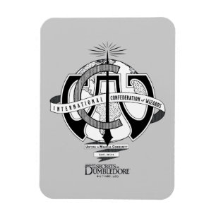 International Confederation of Wizards Logo Magneet