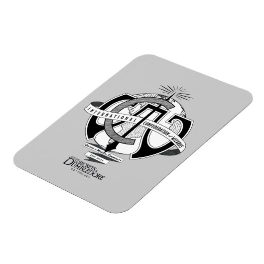 International Confederation of Wizards Logo Magneet (Linkerzijde)