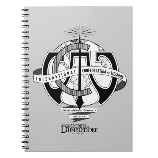 International Confederation of Wizards Logo Notitieboek (Voorkant)