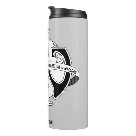 International Confederation of Wizards Logo Thermosbeker (Geroteerd rechts)