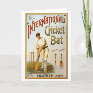 International Cricket Bat Kaart