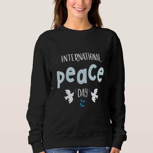 International Day of Peace  Peace day Trui (Voorkant)
