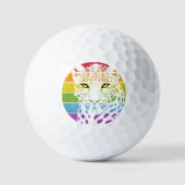 International Day of the Leopard Golfballen (Voorkant)