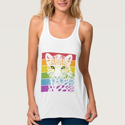 International Day of the Leopard Tanktop (Voorkant)