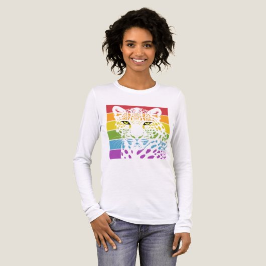 International Day of the Leopard Tri-Blend Shirt (Voorkant)