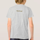 International Day of the Leopard Tri-Blend Shirt (Achterkant)