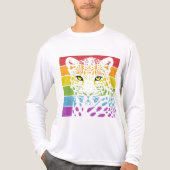 International Day of the Leopard Tri-Blend Shirt (Voorkant volledig)