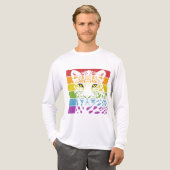 International Day of the Leopard Tri-Blend Shirt (Voorkant)