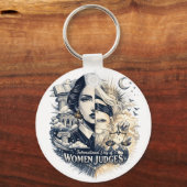 International Day of Women Judges Sleutelhanger (Voorkant)