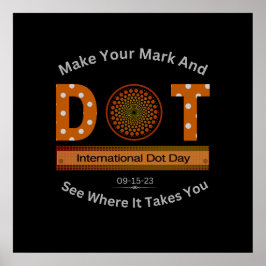 International Dot Day-ontwerp Poster