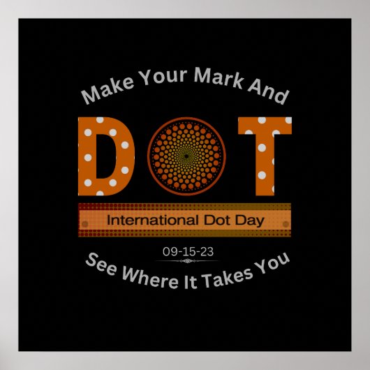 International Dot Day-ontwerp Poster (Voorkant)