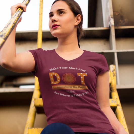 International Dot Day-ontwerp T-shirt