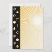 International Faiths Announcket Card (Voorkant)