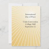 International Faiths Announcket Card (Achterkant)