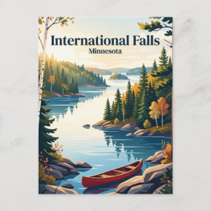 International Falls, Minnesota Briefkaart