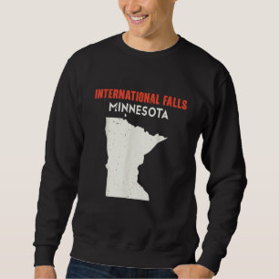 International Falls Minnesota USA Staat Amerika Tr Trui