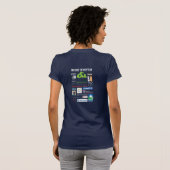 International FBB Light the Night Team Dames T-shi T-shirt (Achterkant volledig)