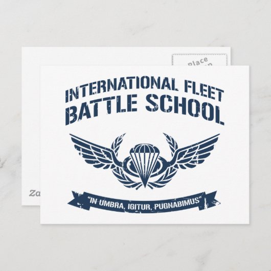 International Fleet Battle School Ender Briefkaart (Voorkant / Achterkant)