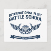 International Fleet Battle School Ender Briefkaart (Voorkant)