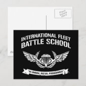 International Fleet Battle School Ender Briefkaart (Voorkant / Achterkant)