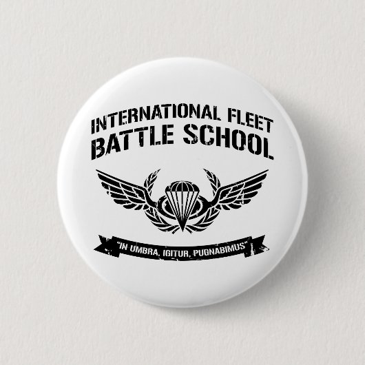 International Fleet Battle School Ender Ronde Button 5,7 Cm (Voorkant)