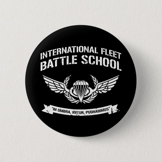 International Fleet Battle School Ender Ronde Button 5,7 Cm (Voorkant)