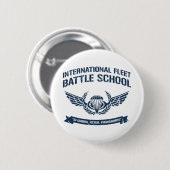 International Fleet Battle School Ender Ronde Button 5,7 Cm (Voorkant /achterkant)