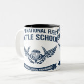International Fleet Battle School Ender Tweekleurige Koffiemok (Voorkant links)
