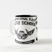 International Fleet Battle School Ender Tweekleurige Koffiemok (Voorkant links)