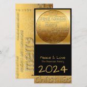 International G Greeting Xmas Persoonlijke FotoC Feestdagenkaart (Voorkant / Achterkant)