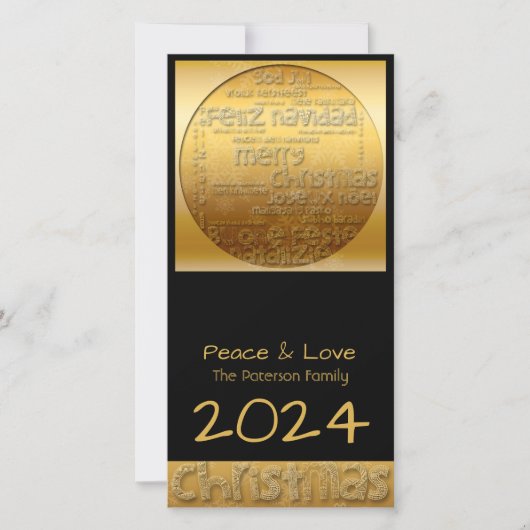 International G Greeting Xmas Persoonlijke FotoC Feestdagenkaart (Voorkant)