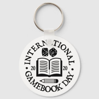 International Gamebook Day Key Ring Sleutelhanger