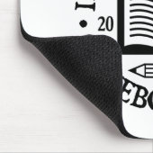 International Gamebook Day Mouse Mat Muismat (Hoek)