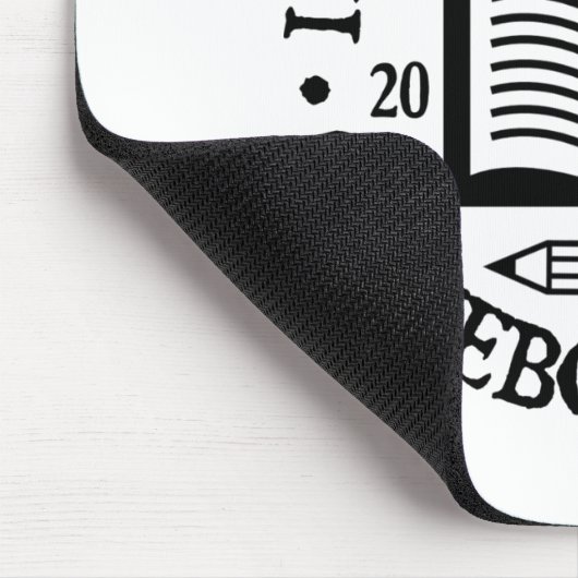 International Gamebook Day Mouse Mat Muismat (Hoek)