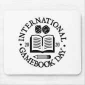 International Gamebook Day Mouse Mat Muismat (Voorkant)