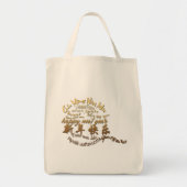 International Gold Wishes Rat nieuwjaar 2020 GTB Tote Bag (Voorkant)