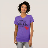 International Happy PIg Nieuwjaar Papercut W T T-shirt (Voorkant volledig)