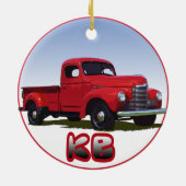 International KB Pickup Truck Ornament (Achterkant)
