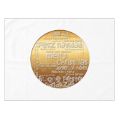 International Kerstmis Navidad Noel Tablecloth Tafelkleed (Voorkant (Horizontaal))