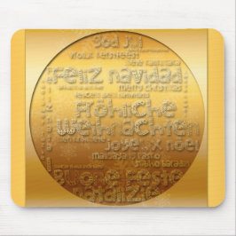International Kerstmis Weihnachten Mousepad Muismat