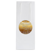 International Kerstnavidad Wine Gift Bag Wijn Cadeautas (Voorkant)